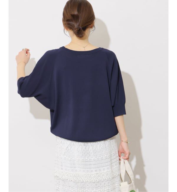 JOURNAL STANDARD relume「《WEB限定追加予約》接触冷感 / ウォッシャブルクールドルマンプルオーバー」|ニット・セーター|