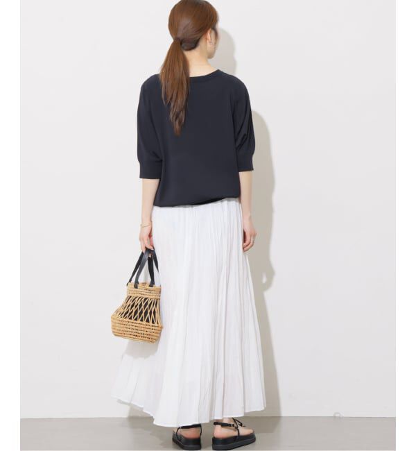JOURNAL STANDARD relume「《WEB限定追加予約》接触冷感 / ウォッシャブルクールドルマンプルオーバー」|ニット・セーター|