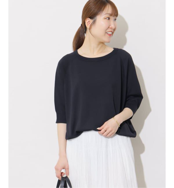 JOURNAL STANDARD relume「《WEB限定追加予約》接触冷感 / ウォッシャブルクールドルマンプルオーバー」|ニット・セーター|