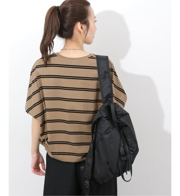 JOURNAL STANDARD relume「《追加予約》フレンチスリーブボーダーTシャツ」|Tシャツ・カットソー|
