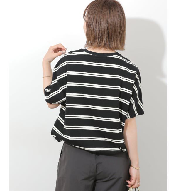JOURNAL STANDARD relume「《追加予約》フレンチスリーブボーダーTシャツ」|Tシャツ・カットソー|