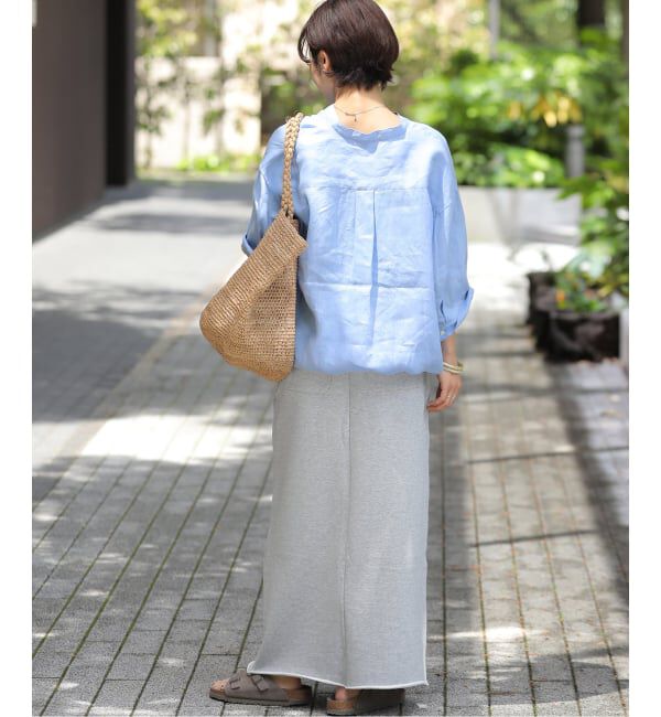 JOURNAL STANDARD relume「《予約》カラーリネンドロストシャツ」|シャツ・ブラウス|