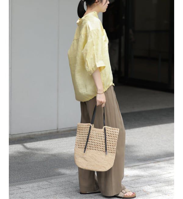 JOURNAL STANDARD relume「《予約》カラーリネンドロストシャツ」|シャツ・ブラウス|