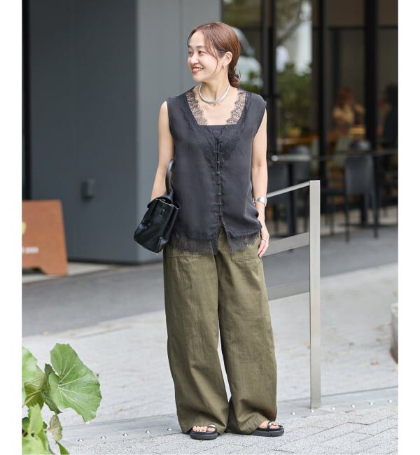 JOURNAL STANDARD「コットンリネン EASY Utility パンツ」|その他|
