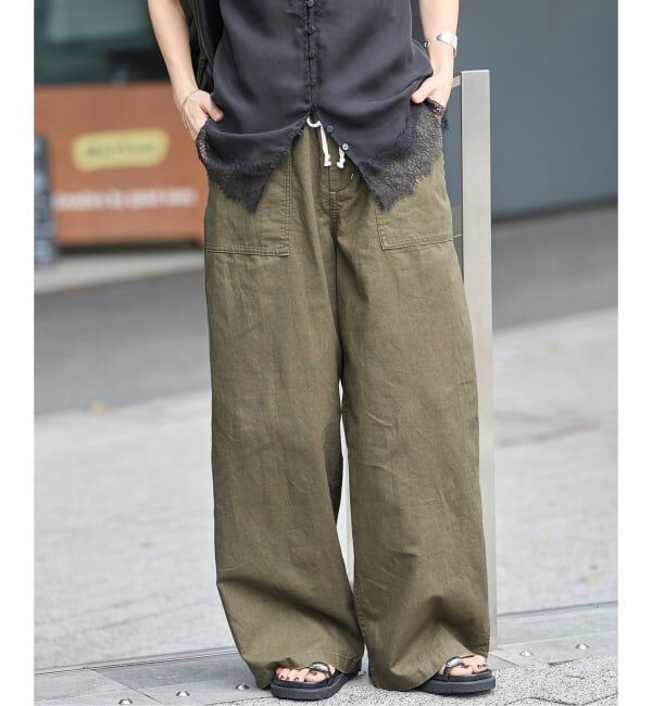 JOURNAL STANDARD「コットンリネン EASY Utility パンツ」|その他|