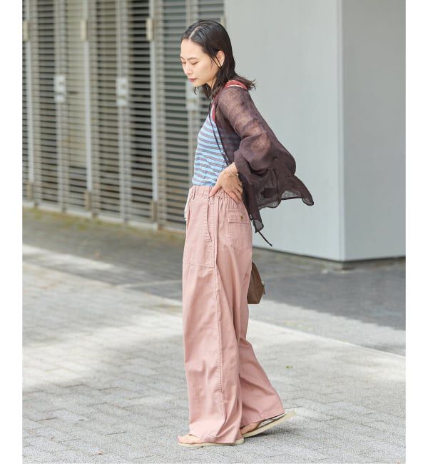 JOURNAL STANDARD「コットンリネン EASY Utility パンツ」|その他|