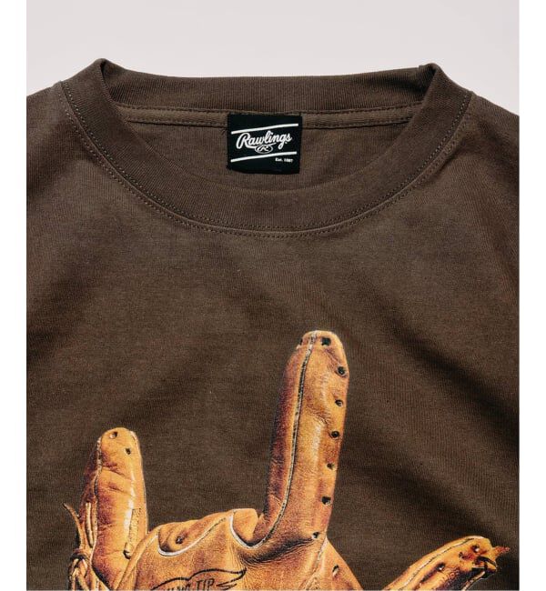JOURNAL STANDARD relume「《追加予約》Rawlings / ローリングス 別注&rdquo; XPG3&rdquo; グローブアート プリントTシャツ」|Tシャツ・カットソー|