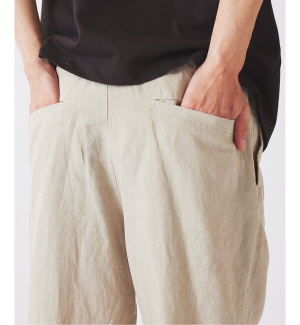 JOURNAL STANDARD relume「《予約》European Flax / ヨーロピアンフラックス ガーメントダイ イージーパンツ」|その他|
