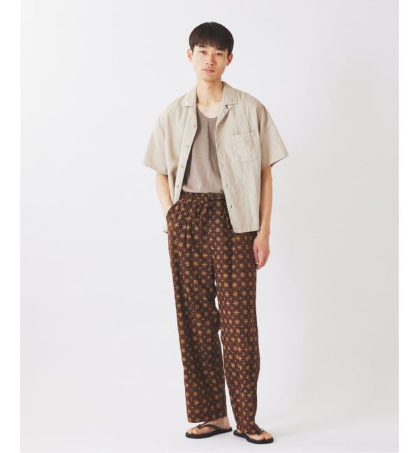 JOURNAL STANDARD relume「《予約》European Flax / ヨーロピアンフラックス ガーメントダイ 半袖シャツ」|シャツ・ブラウス|