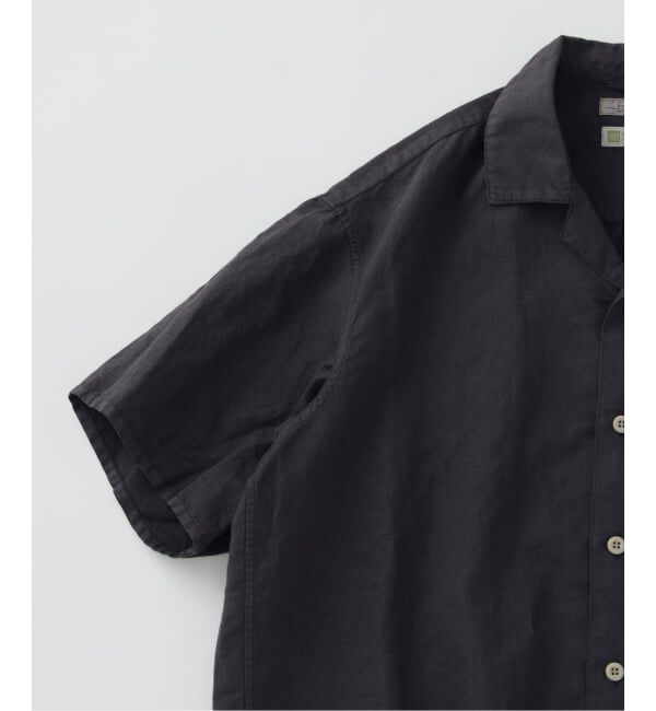 JOURNAL STANDARD relume「《予約》European Flax / ヨーロピアンフラックス ガーメントダイ 半袖シャツ」|シャツ・ブラウス|