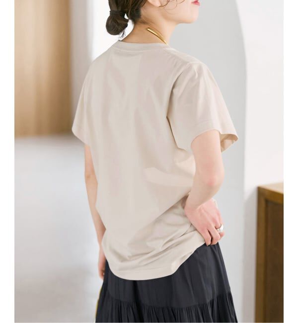 Spick and Span「汗染み防止ファインコットンTシャツ」|Tシャツ・カットソー|