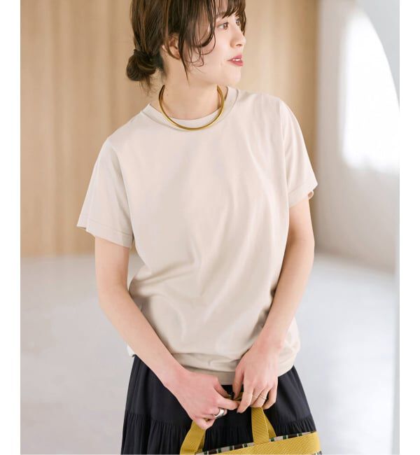 Spick and Span「汗染み防止ファインコットンTシャツ」|Tシャツ・カットソー|