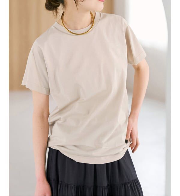 Spick and Span「汗染み防止ファインコットンTシャツ」|Tシャツ・カットソー|