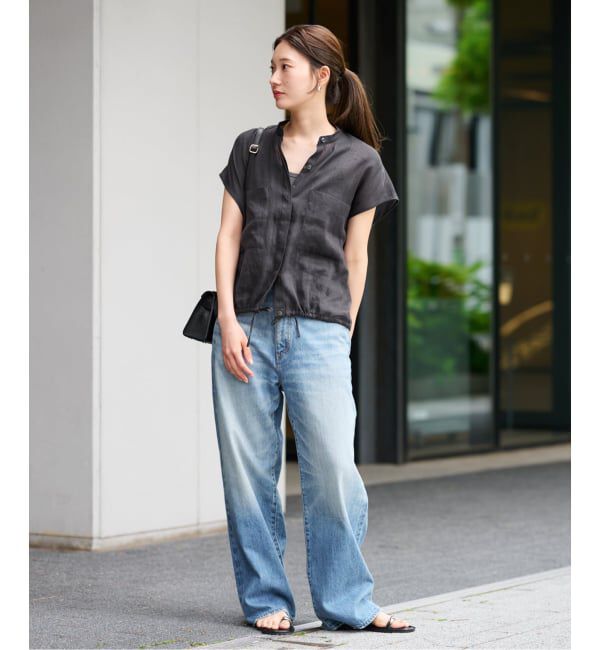 FRAMeWORK「≪一部カラーWEB限定 / 追加≫キャップスリーブドロストシャツ」|シャツ・ブラウス|