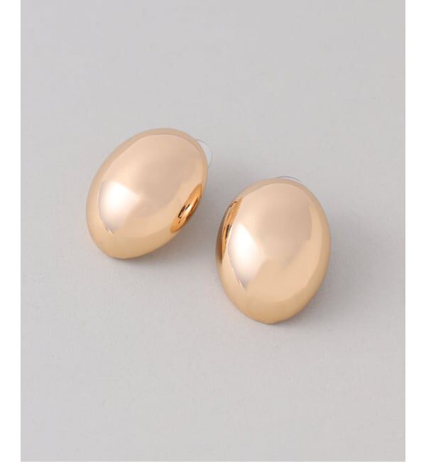 NOBLE「《追加》PETIT MOMENTS/プティモーメント Oval Stud Earrings」|ピアス|