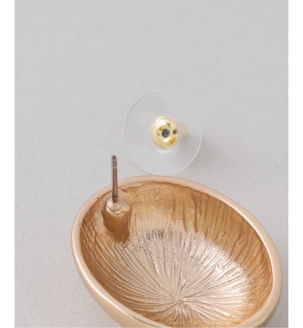 NOBLE「《追加》PETIT MOMENTS/プティモーメント Oval Stud Earrings」|ピアス|