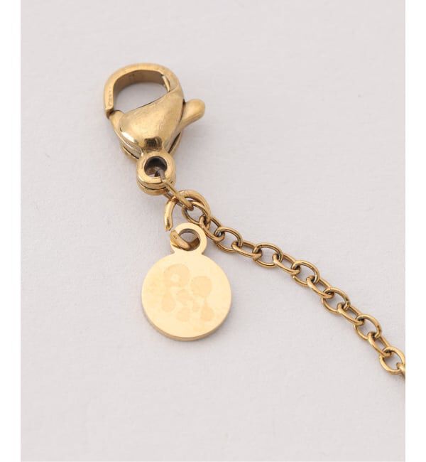 NOBLE「PETIT MOMENTS/プティモーメント Intial Block Necklace」|ネックレス|