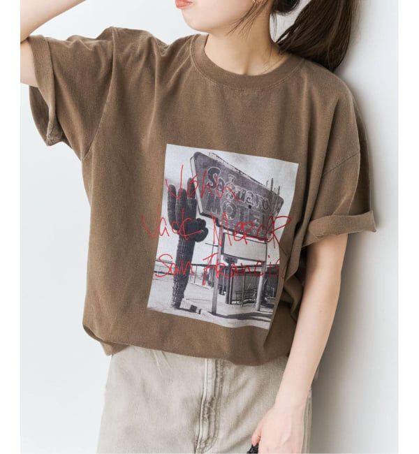 Spick and Span「《別注 / 追加予約》J.J.Mercer / ジェイジェイマーサー Tシャツ」|Tシャツ・カットソー|ブラウン