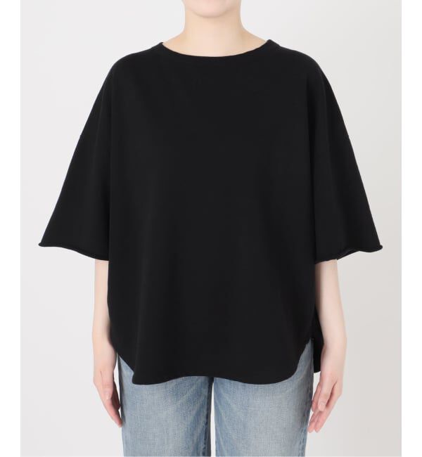 FRAMeWORK「≪WEB限定 / 追加≫ミニ裏毛ハーフスリーブラウンドTee 2」|Tシャツ・カットソー|