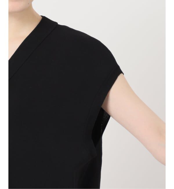 Spick and Span「《WEB限定 / 追加予約》パールボタンウォッシャブルニットベスト」|ニット・セーター|