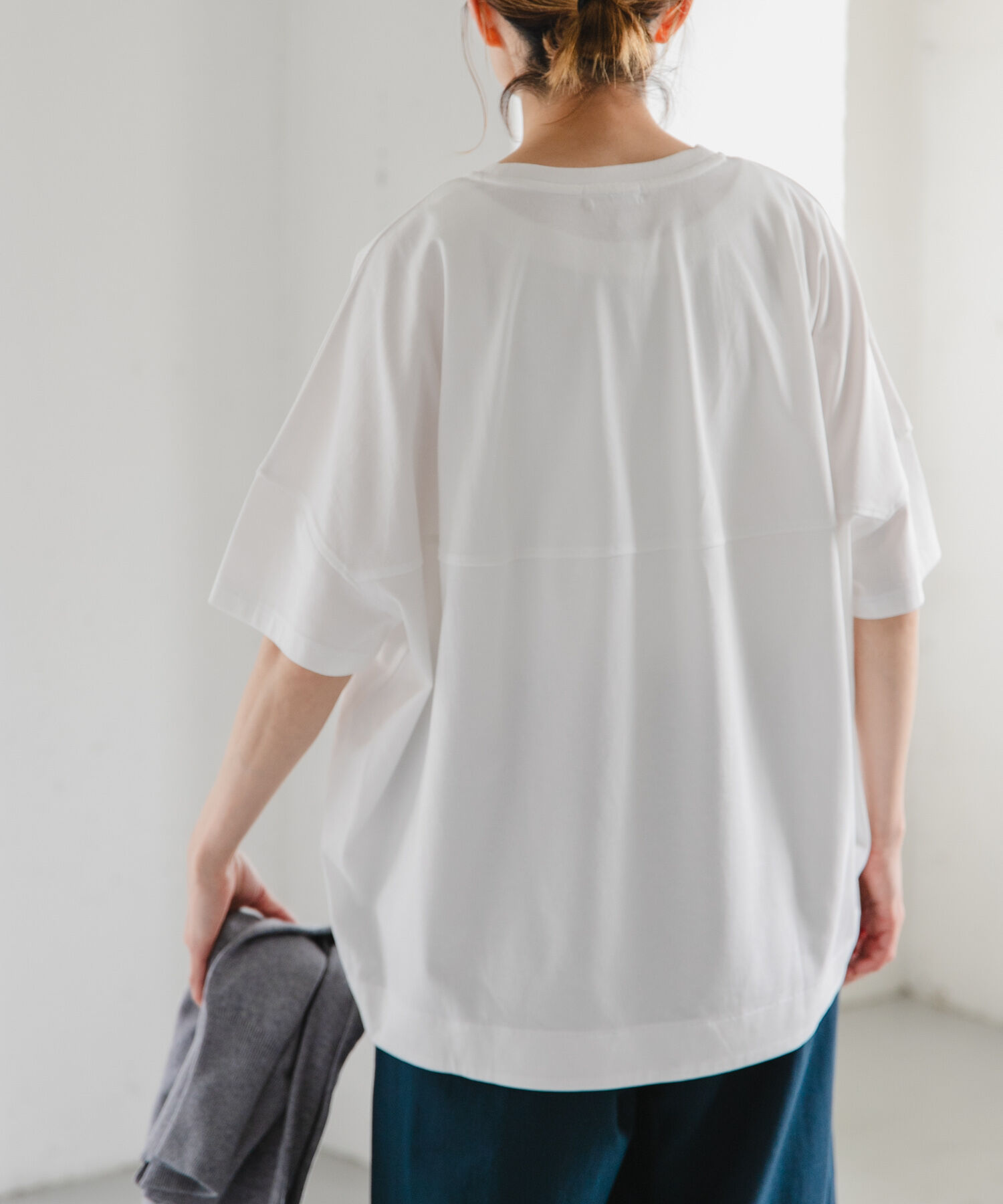URBAN RESEARCH DOORS「FORK&SPOON　コクーンショートスリーブTシャツ」|Tシャツ・カットソー|