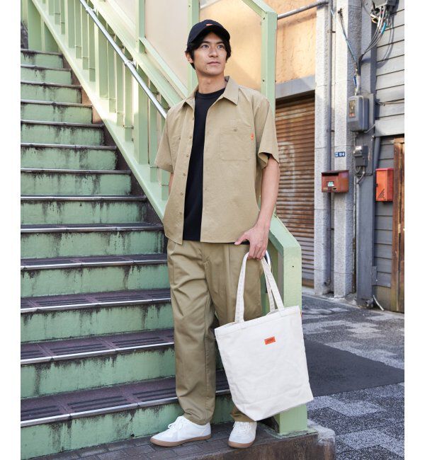 ikka「UNIVERSAL OVERALL ユニバーサルオーバーオール dailyワーカーズシャツ」|シャツ・ブラウス|