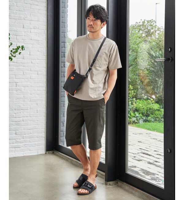 ikka「冷感DRYサッカーポケットTシャツ」|Tシャツ・カットソー|