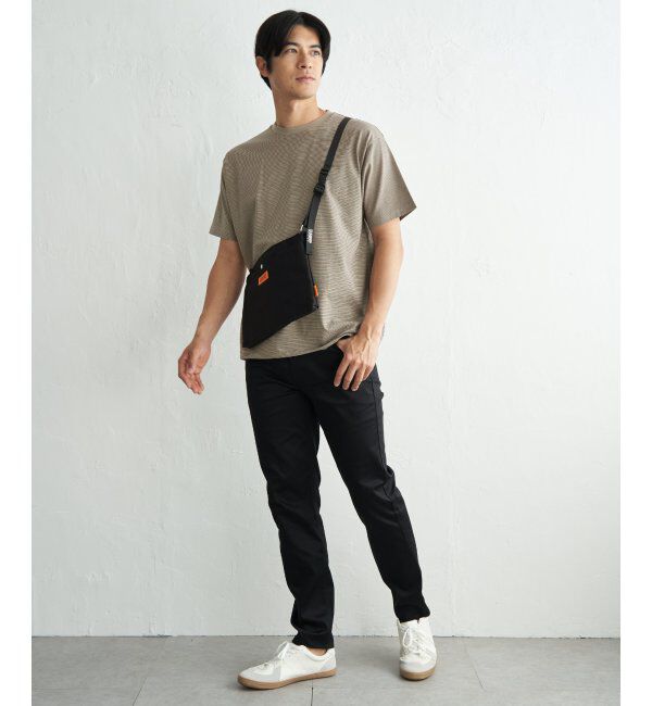 ikka「【お得だ値】冷感コットンドロストボーダーTシャツ」|Tシャツ・カットソー|