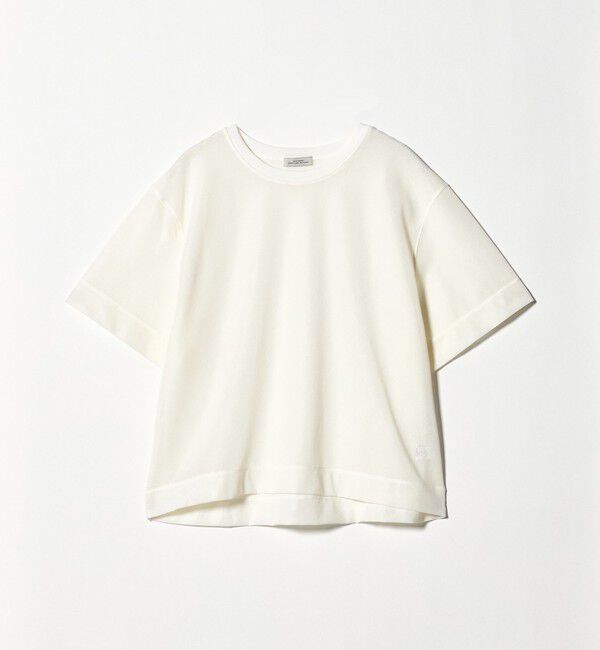 UNITED ARROWS green label relaxing「シアー メッシュ クルーネック プルオーバー カットソー」|Tシャツ・カットソー|OFF WHITE