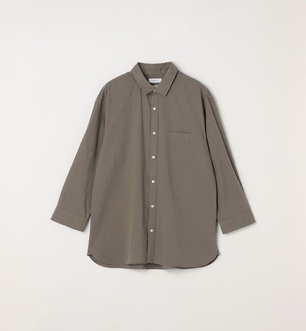 SHIPS any「SHIPS any:〈洗濯機可能〉コットン/リネン 7分袖 ポケット レギュラー シャツ 26SS◇」|シャツ・ブラウス|