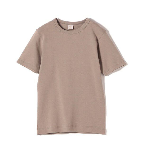 SHIPS for women「gicipi:ショート スリーブ プルオーバー（CRISTALLO）」|Tシャツ・カットソー|ベージュ