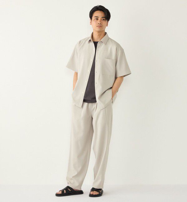 SHIPS Colors 「SHIPS Colors:〈吸水速乾・洗濯機可能〉2WAY ストレッチ ボックス シャツ◇」|シャツ・ブラウス|
