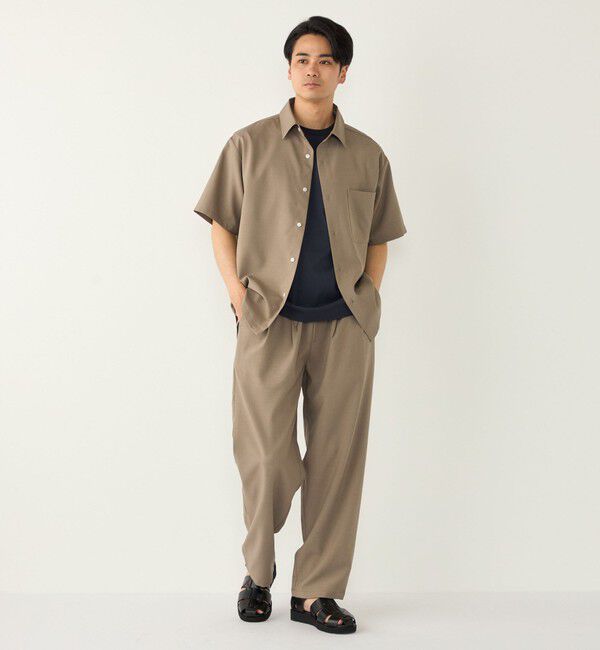 SHIPS Colors 「SHIPS Colors:〈吸水速乾・洗濯機可能〉2WAY ストレッチ ボックス シャツ◇」|シャツ・ブラウス|
