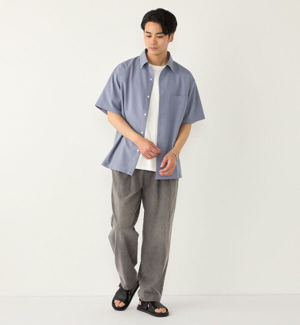 SHIPS Colors 「SHIPS Colors:〈吸水速乾・洗濯機可能〉2WAY ストレッチ ボックス シャツ◇」|シャツ・ブラウス|