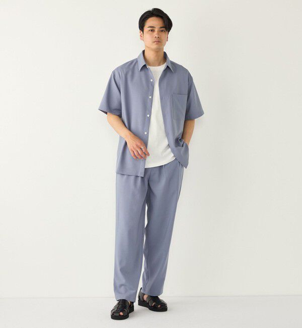 SHIPS Colors 「SHIPS Colors:〈吸水速乾・洗濯機可能〉2WAY ストレッチ ボックス シャツ◇」|シャツ・ブラウス|