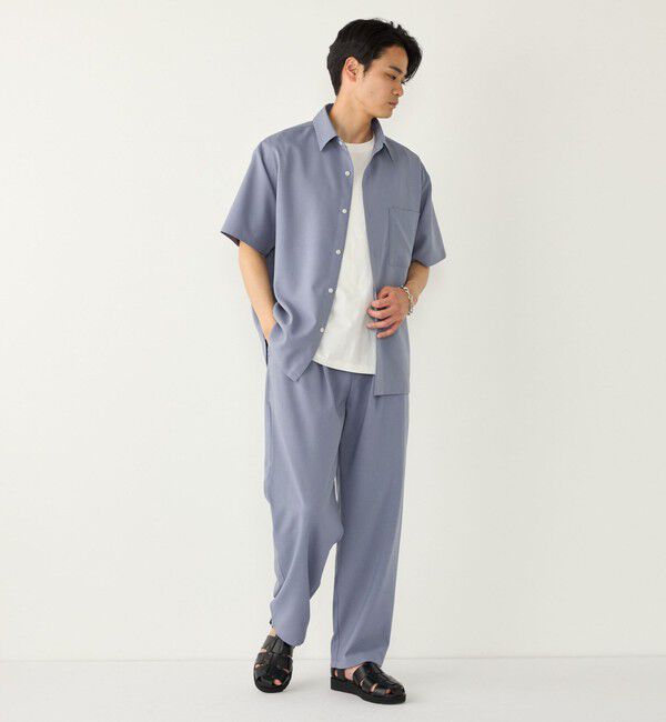 SHIPS Colors 「SHIPS Colors:〈吸水速乾・洗濯機可能〉2WAY ストレッチ ボックス シャツ◇」|シャツ・ブラウス|