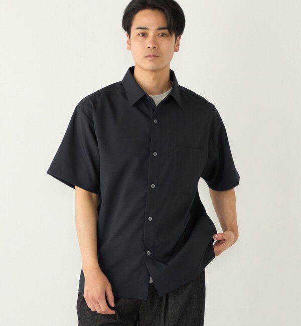 SHIPS Colors 「SHIPS Colors:〈吸水速乾・洗濯機可能〉2WAY ストレッチ ボックス シャツ◇」|シャツ・ブラウス|