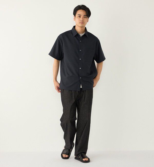 SHIPS Colors 「SHIPS Colors:〈吸水速乾・洗濯機可能〉2WAY ストレッチ ボックス シャツ◇」|シャツ・ブラウス|