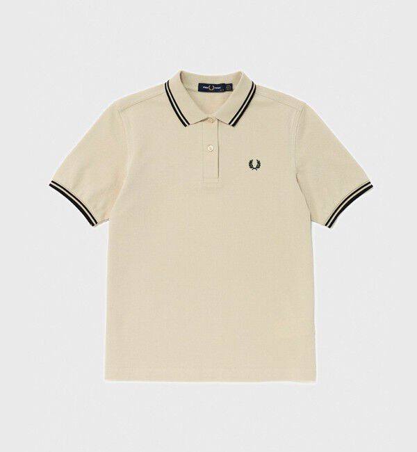 SHIPS for women「FRED PERRY:G3600 TWIN TIPPED 」|ポロシャツ|ベージュ