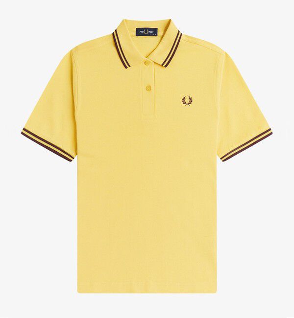 SHIPS for women「FRED PERRY:G3600 TWIN TIPPED 」|ポロシャツ|イエロー