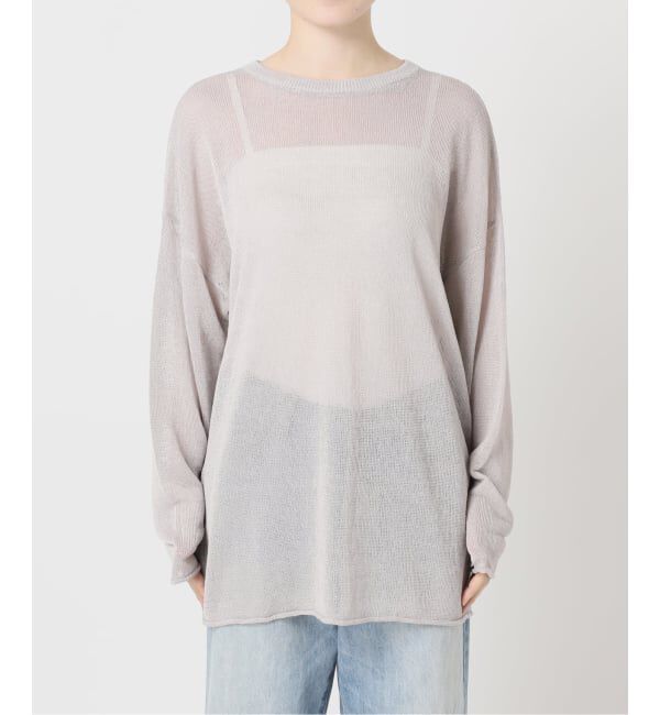 Plage「《追加》Linen/ny long プルオーバー 2」|ニット・セーター|