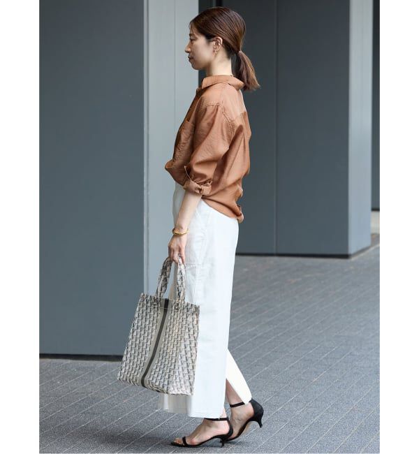 VERMEIL par iena「《予約》VERMEILモノグラム PVCトートバッグ」|トートバッグ|