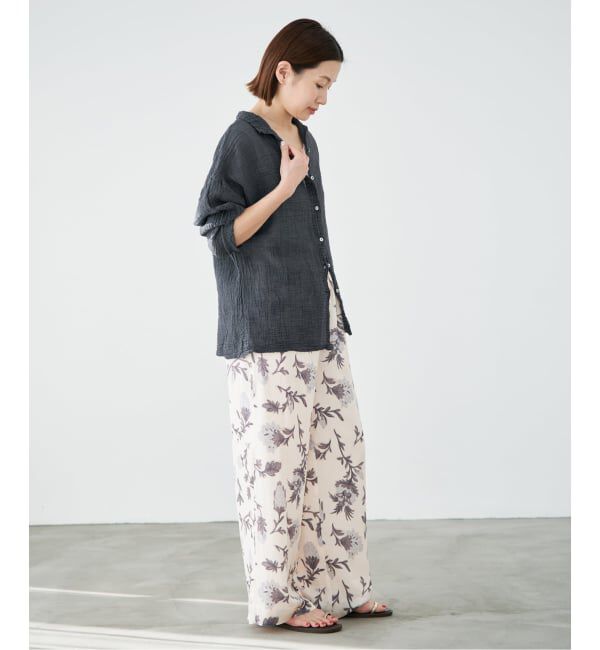 IENA「LES ATELIERS FRANCAIS DE CONFECTION Blouse Desert PE26BLDESERTGDC」|シャツ・ブラウス|