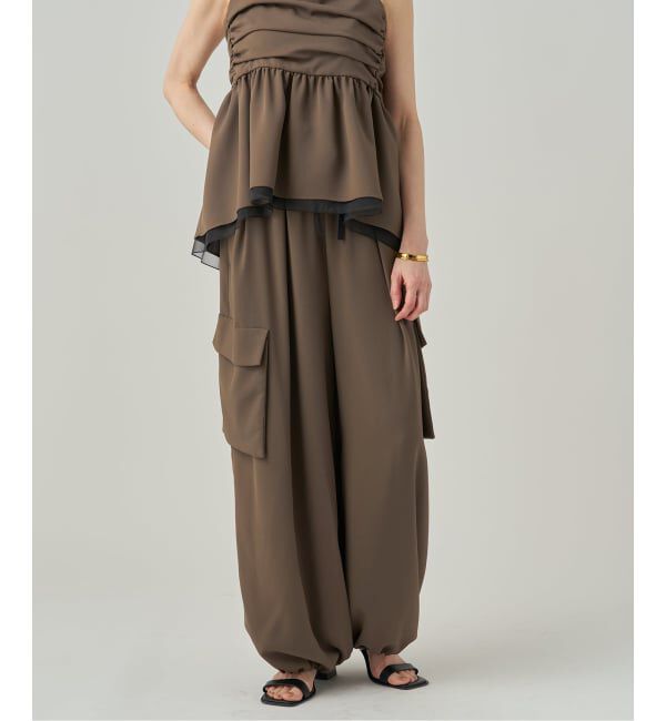 VERMEIL par iena「《手洗い可》Utility イージーパンツ」|その他|