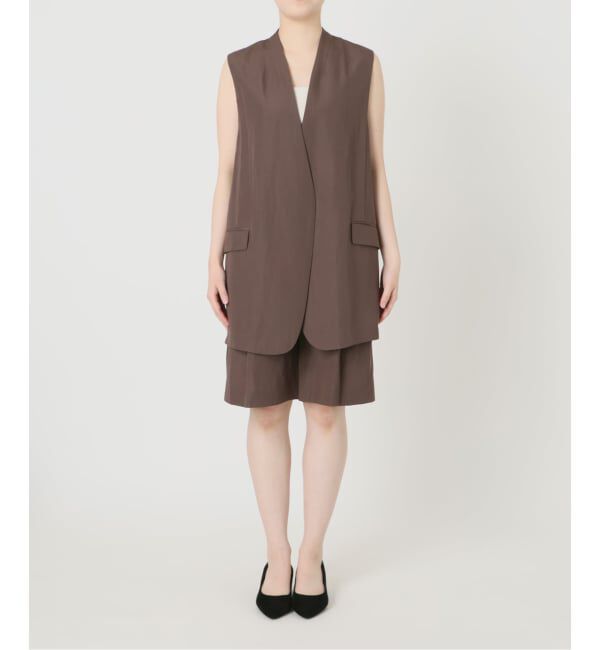VERMEIL par iena「《セットアップ可》Cool Touch リネンジレ」|その他|