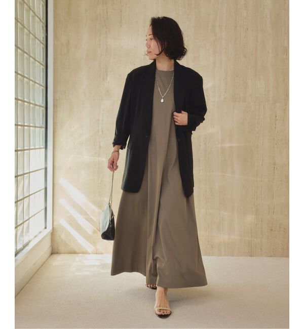 VERMEIL par iena「Smooth マキシワンピース」|ワンピース|