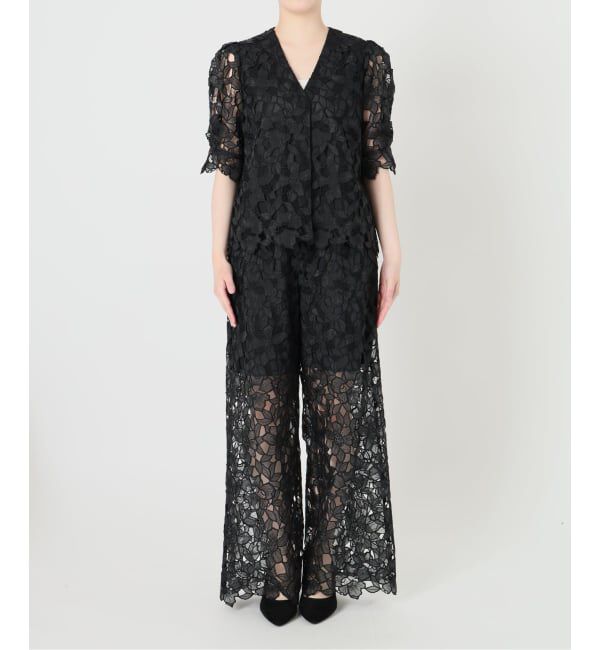 VERMEIL par iena「Cutwork Lace ブラウス」|シャツ・ブラウス|