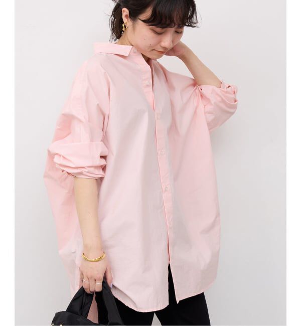 SLOBE IENA「《WEB限定/追加》オーバーサイズシャツ」|シャツ・ブラウス|