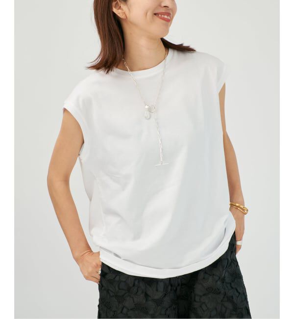 VERMEIL par iena「ディオラマ クルーネック フレンチ Tシャツ」|Tシャツ・カットソー|