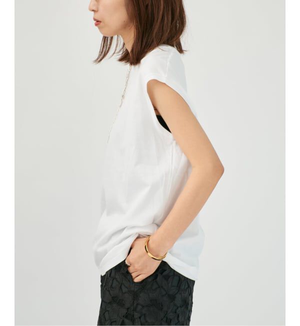 VERMEIL par iena「ディオラマ クルーネック フレンチ Tシャツ」|Tシャツ・カットソー|
